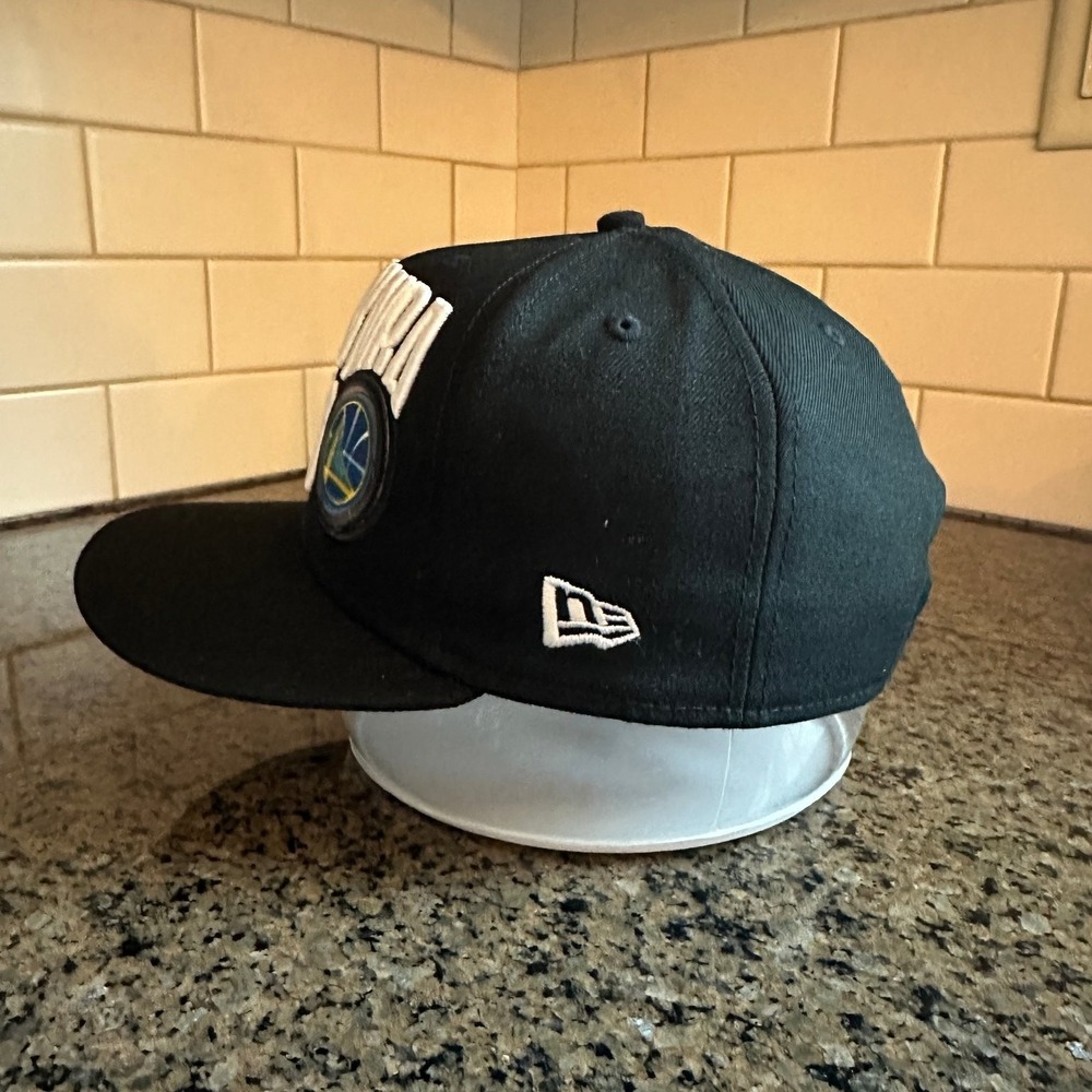 Golden State Warriors 2018 NBA Finals New Era 9Fifty Snapback Black Cap - Picture 4 of 7